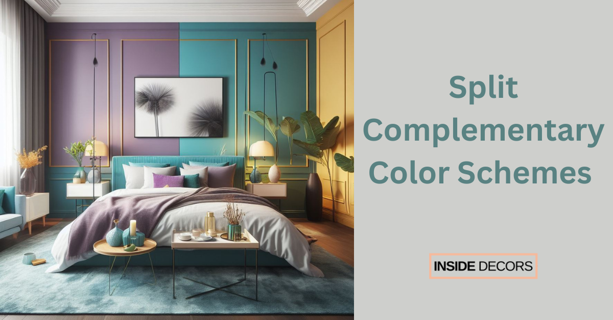 Split Complementary color schemes inside decors high quality feature image