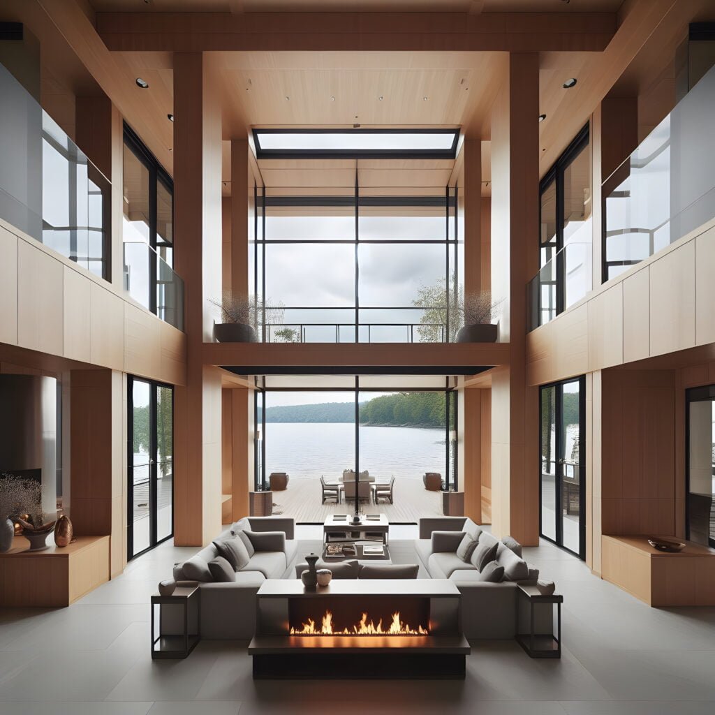 Modern Georgian Interior Design Living Room