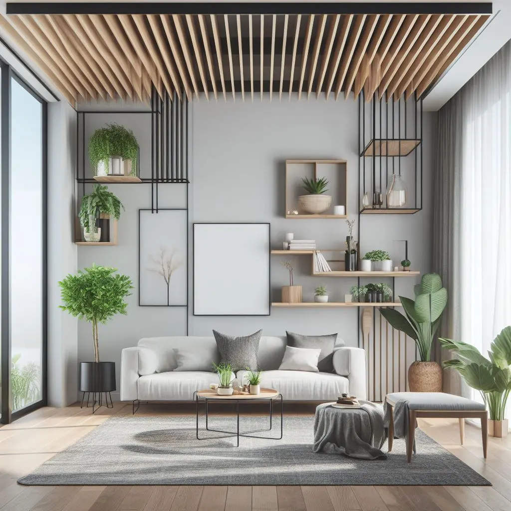 Effective Strategies for Interior Design Marketing in 2024 3 Modern living room showcasing 2023 interior design trends