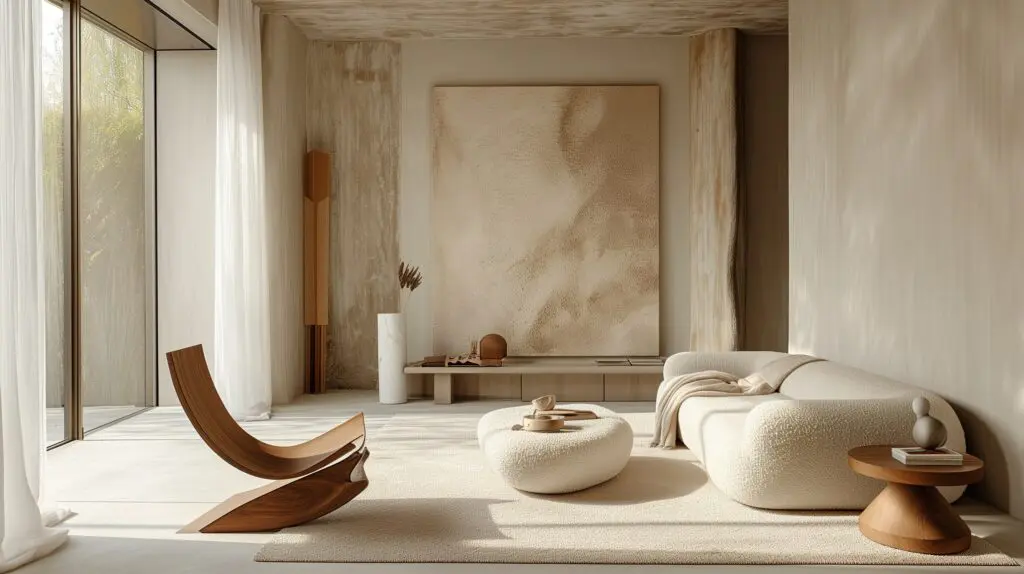 Modern Minimalist Living Room Ideas: Top Interior Design Tips 8 A calming uncluttered living room with a focus on open space 1