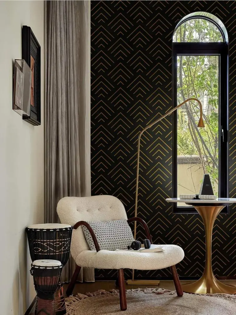 Peel and Stick Removable Wallpaper | 11 Best peel and stick wallpaper styles 10 Geometric Wallpaper 3
