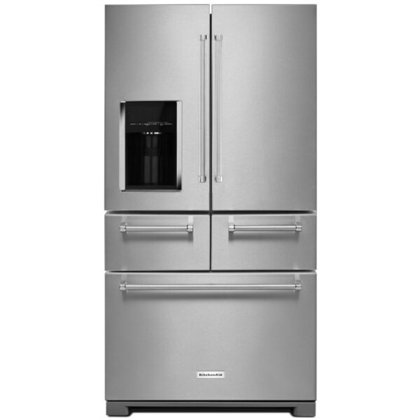 KitchenAid KRMF706ESS Multi-Door Refrigerator Front View