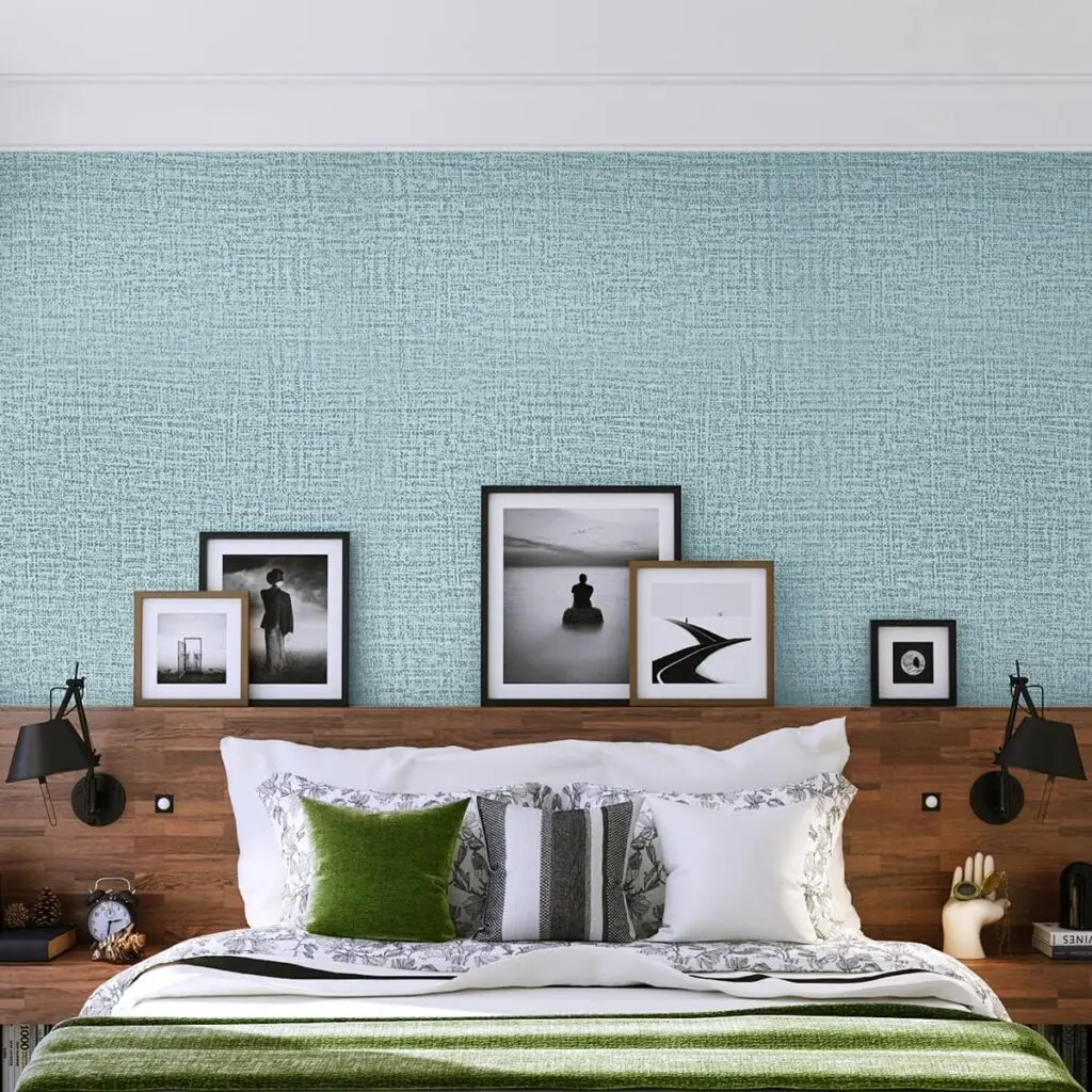 Peel and Stick Removable Wallpaper | 11 Best peel and stick wallpaper styles 22 Teal Wallpaper