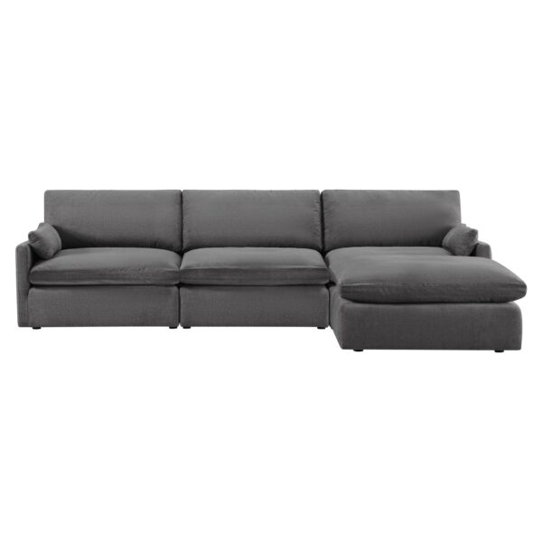 sofas kenna modular 4 piece sofa chaise sectional 131 956563