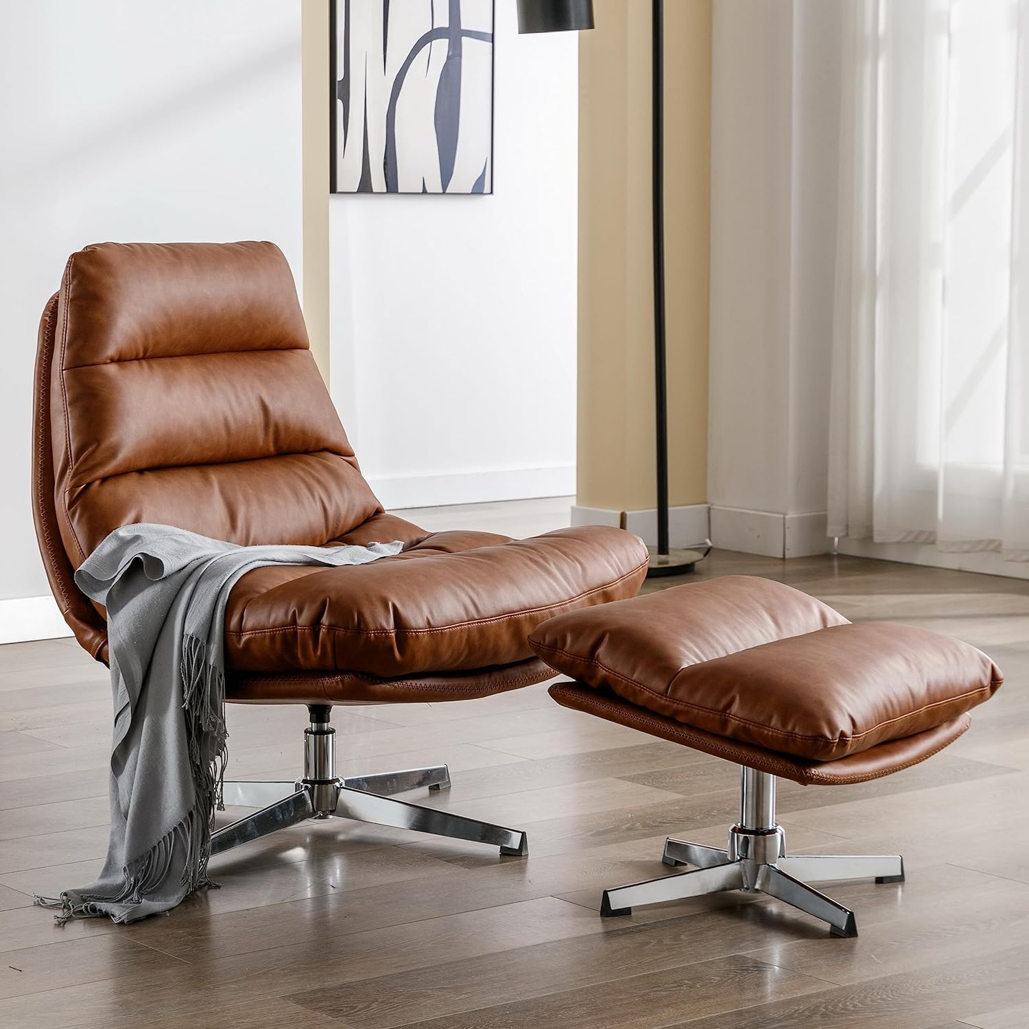 Mid Century Swivel Accent Chair