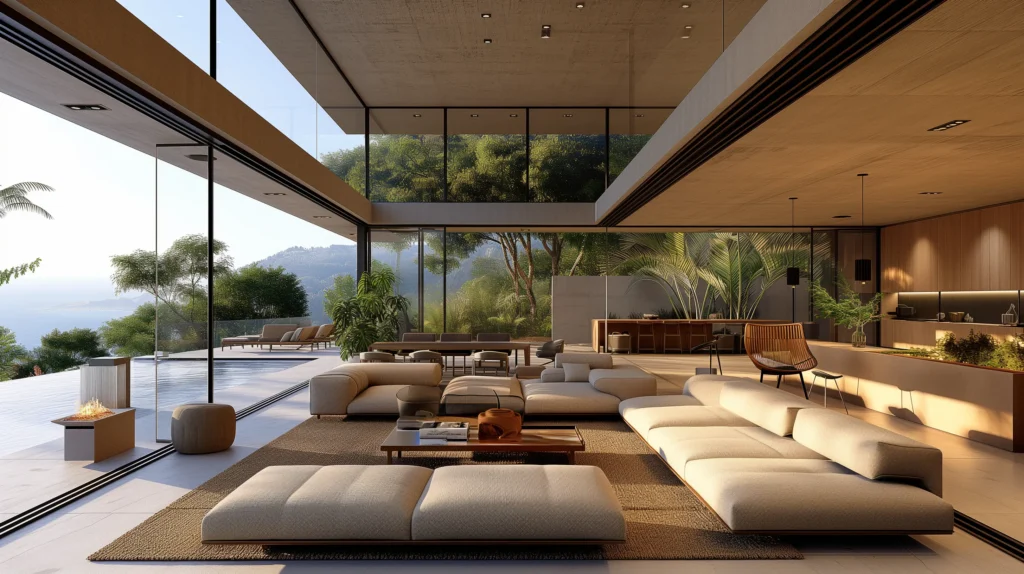 Midcentury Modern Style Living Room