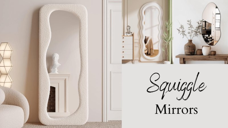 Inside Decors: Find Top Interior Designers & Home Decor Ideas 60 Squiggle Mirror: A Trendy Reflection of Style and Creativity