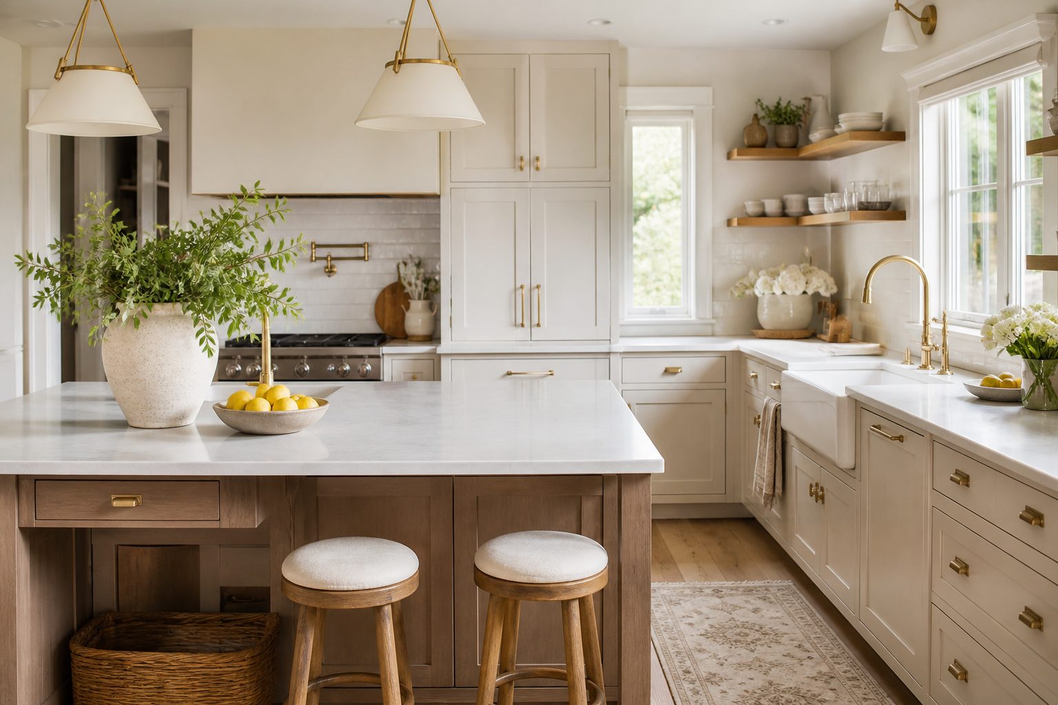 The Perfect Modern Farmhouse Kitchen – 10 Expert Tips