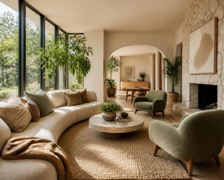 2026 Interior Design Trends: Biophilic Design & Earthy Tones