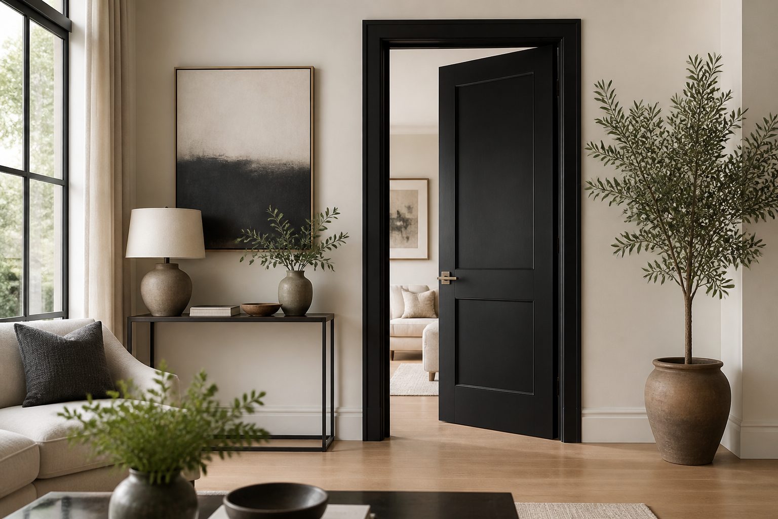 The Timeless Appeal of Black Interior Doors in Home Design