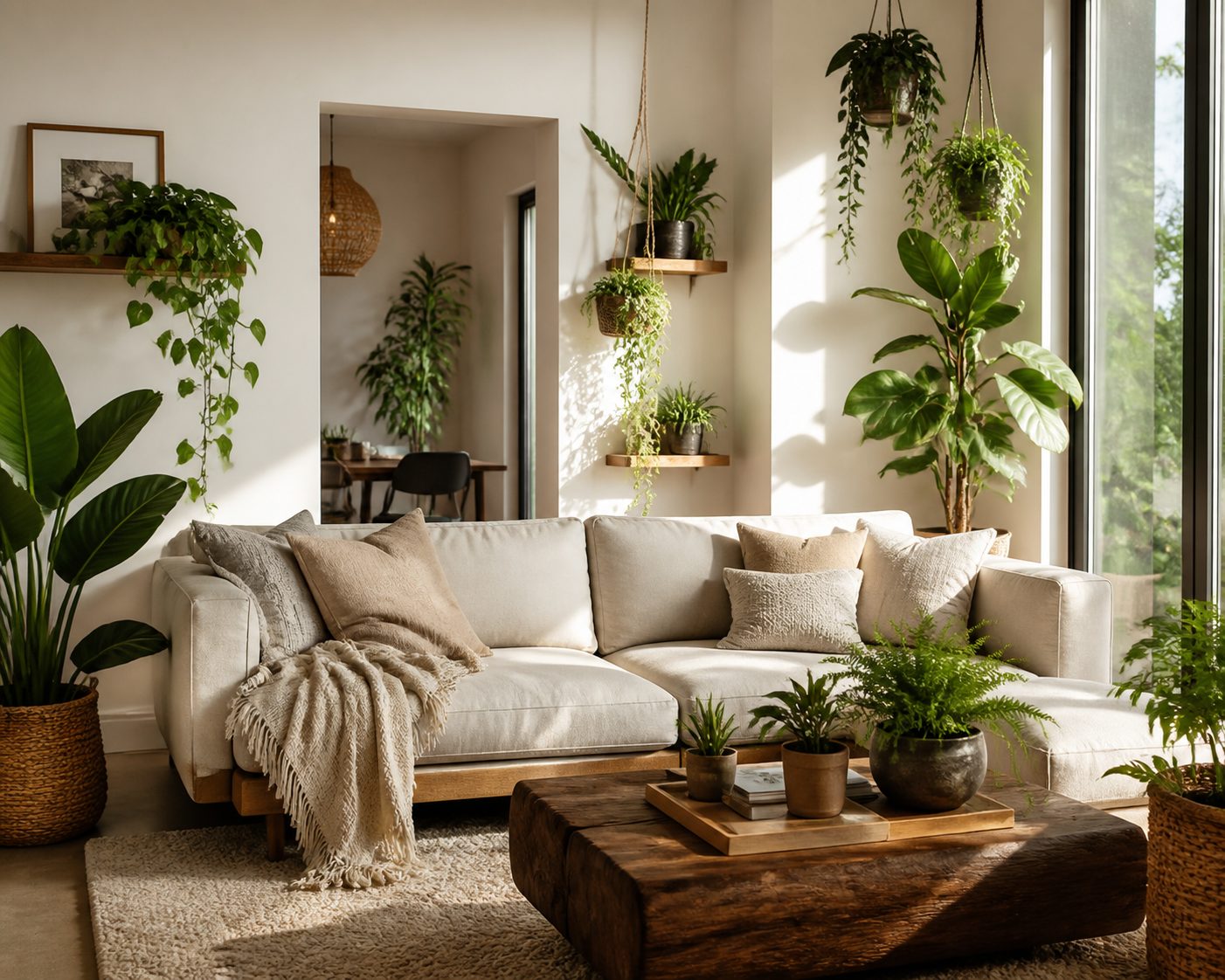 1. Indoor Plants: Living Elements That Transform Spaces