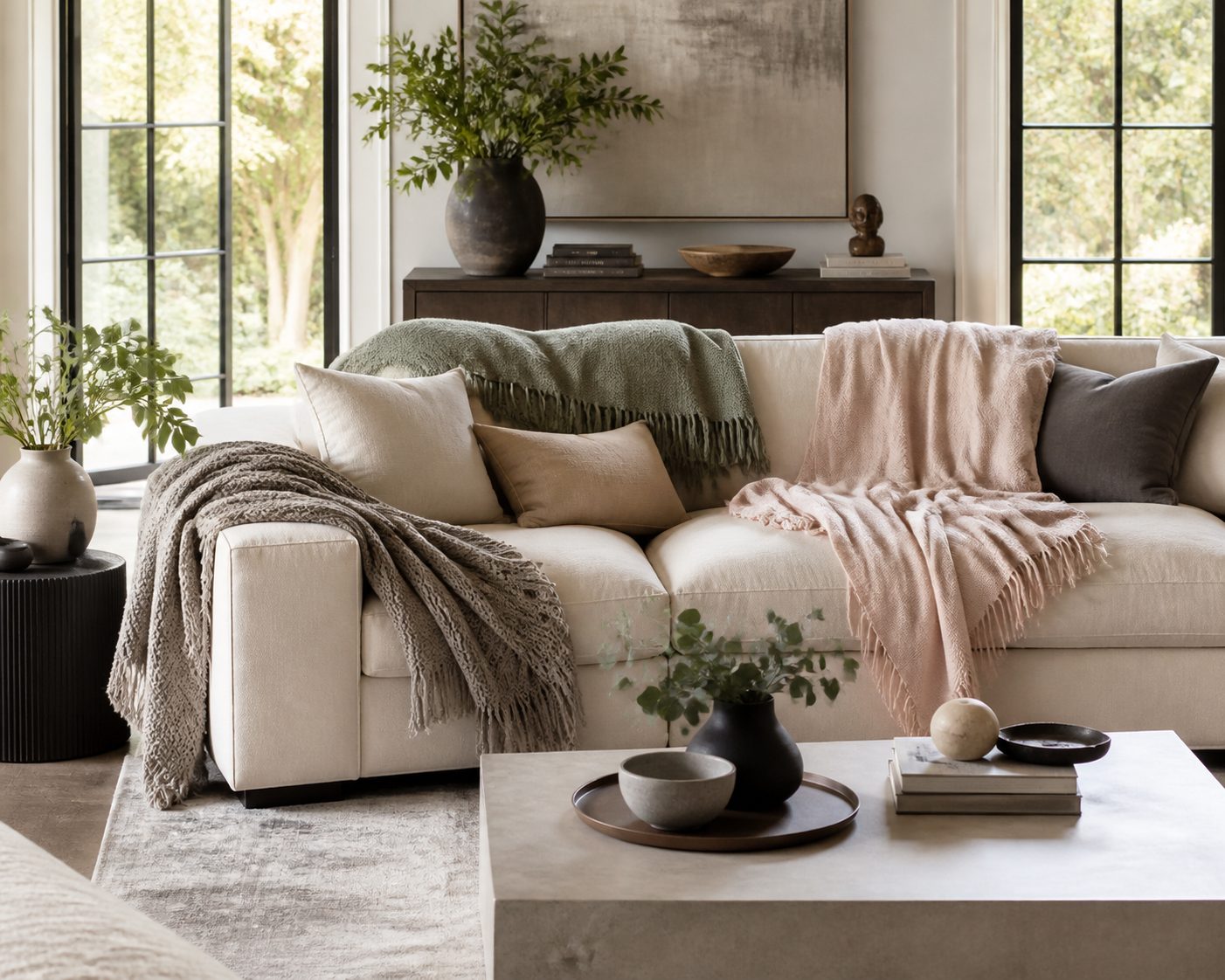 Introduction to Styling Throw Blankets on Sofas