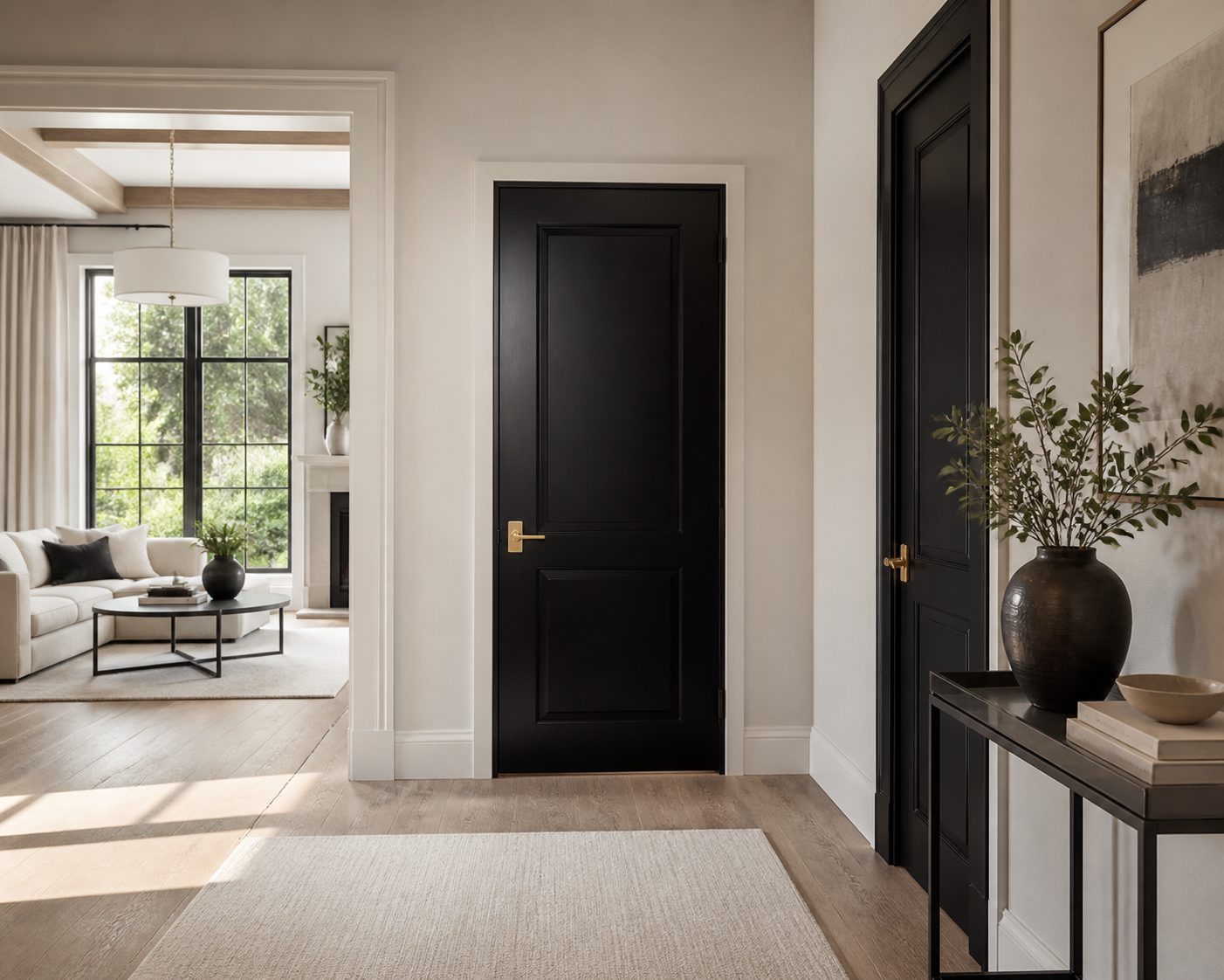 Black Interior Doors: The Bold & Elegant Design Secret 5 The Timeless Allure of Black in Interior Design