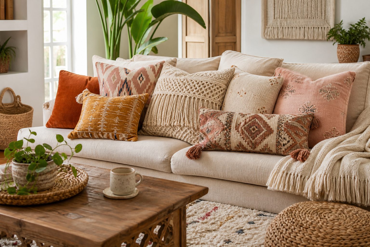 Understanding Boho Throw Pillows: Materials, Patterns & What Makes Them Different