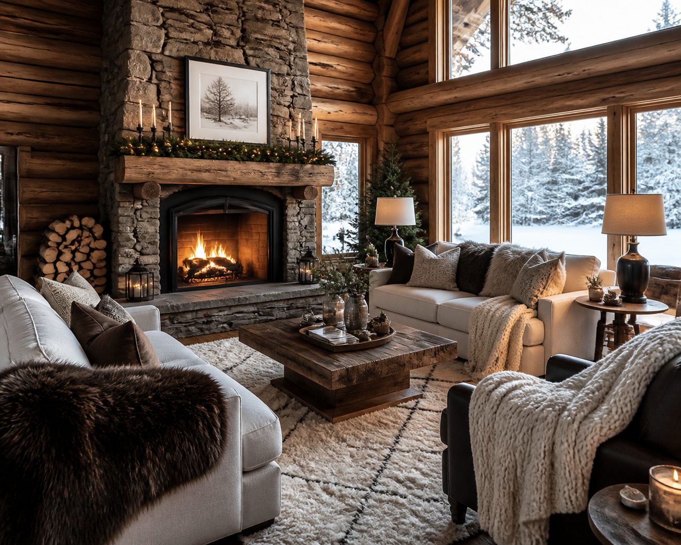 Winter Retreat: A Guide to Log Home Interiors 5 Why Log Homes Excel as Winter Retreats
