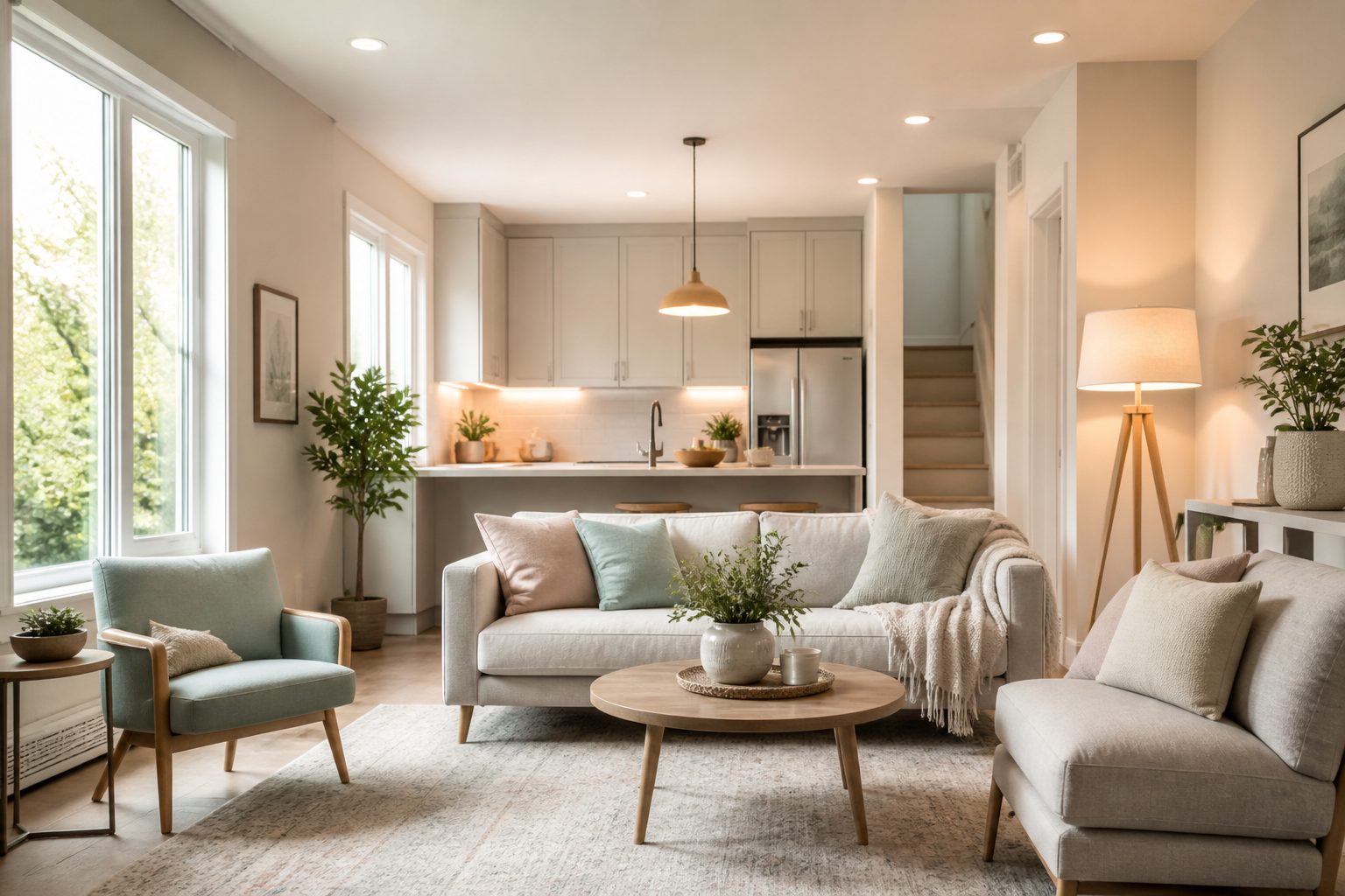 Small House Interior Design: Tips and Tricks 6 Choosing the Right Colors and Lighting