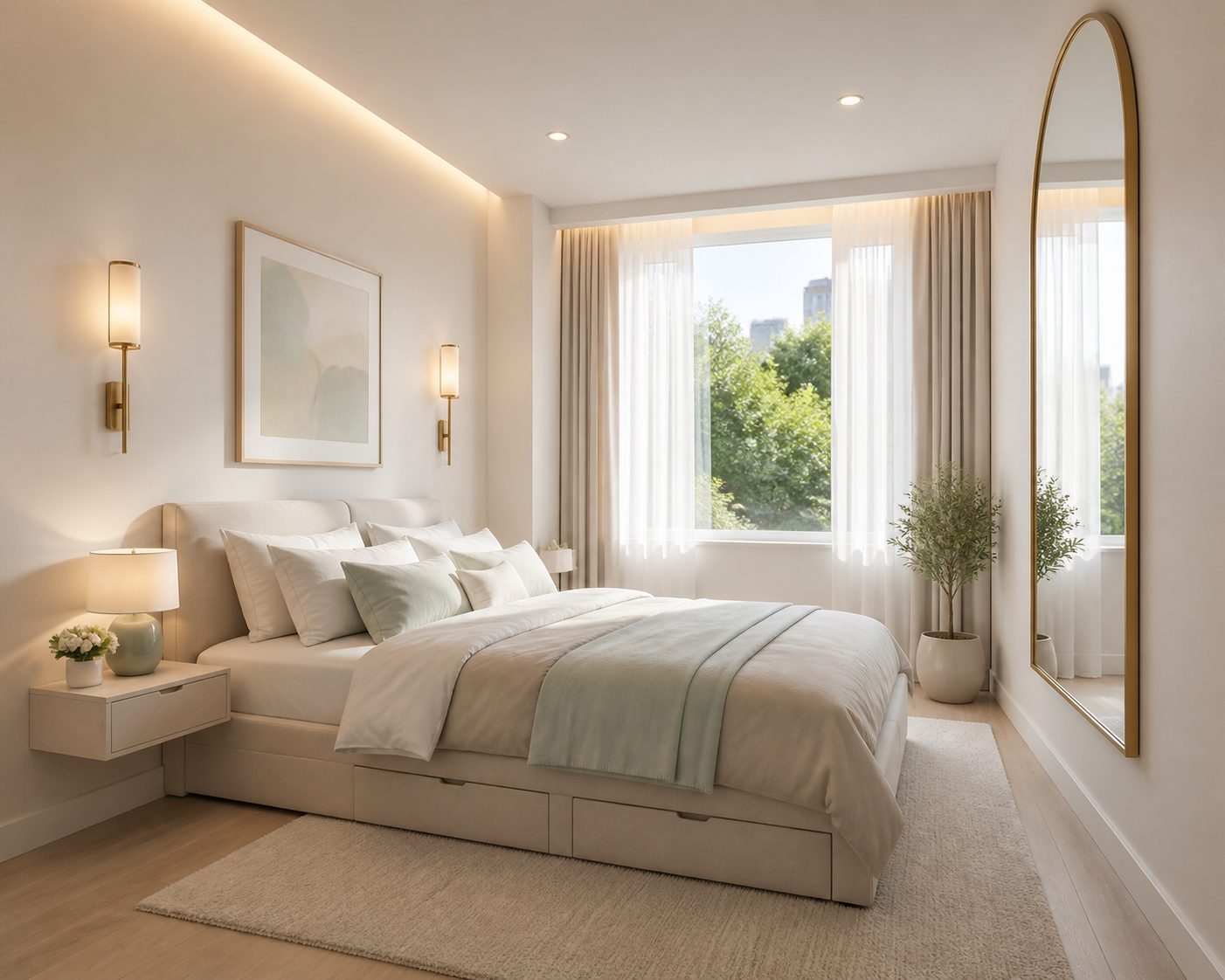 Small Bedroom Decorating Ideas 2026: 47 Smart Ways to Maximize Your Space 3 Color and Light: Making Small Bedrooms Feel Larger