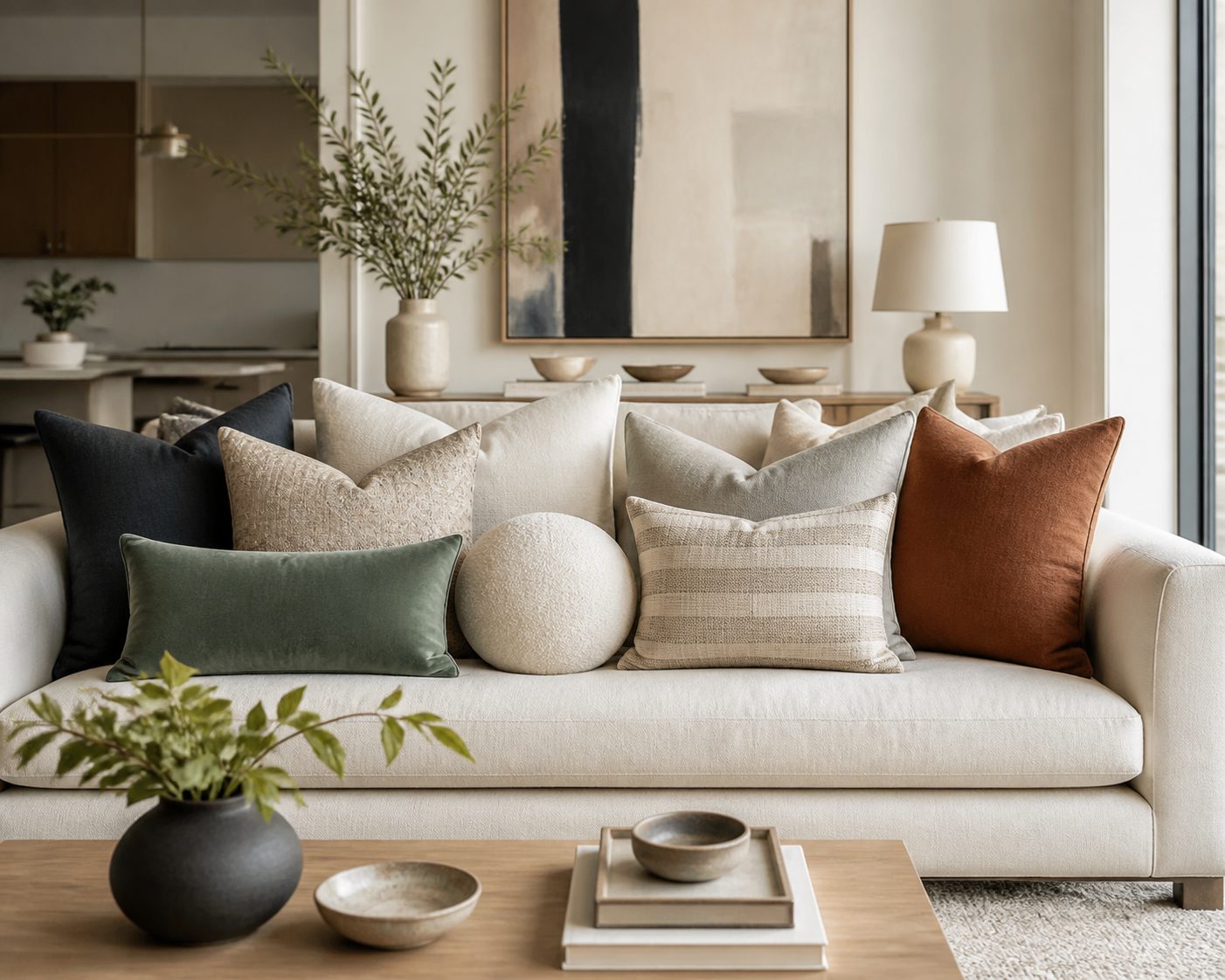 The Ultimate Guide to Choosing Perfect Throw Pillows for Your Home 6 Pillow Sizes and Shapes: The Mathematics of Proportion