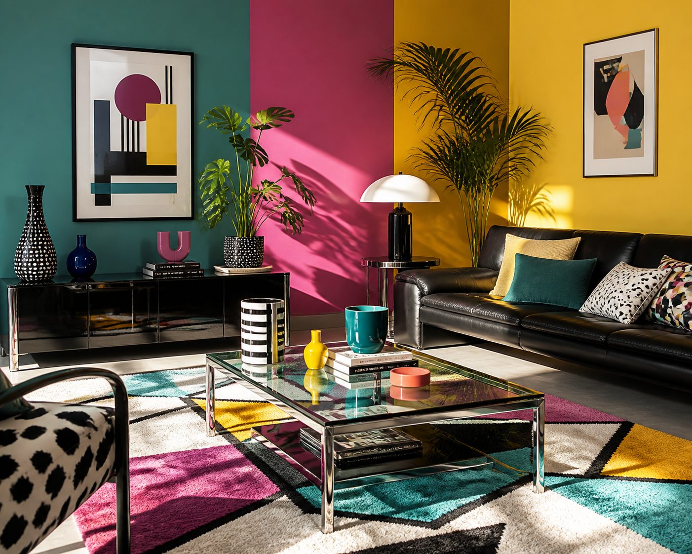 80s Interior Design: A Guide to the Best Trends, Colors, and Decor 6 The Colorful Palette of the 80s