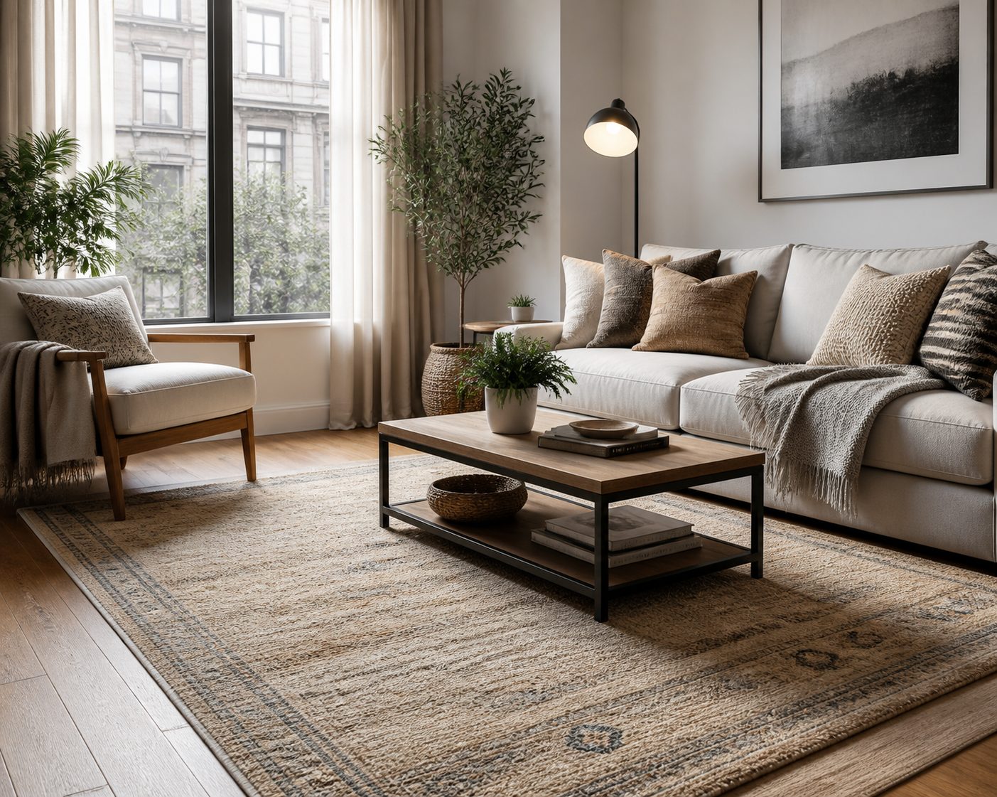 Top Materials for Affordable Living Room Rugs in 2026