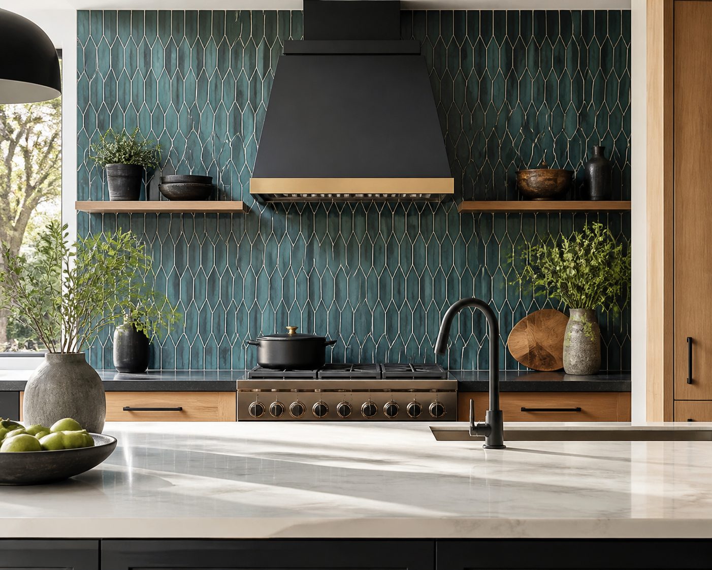 Backsplash Brilliance: Transforming Kitchen Walls