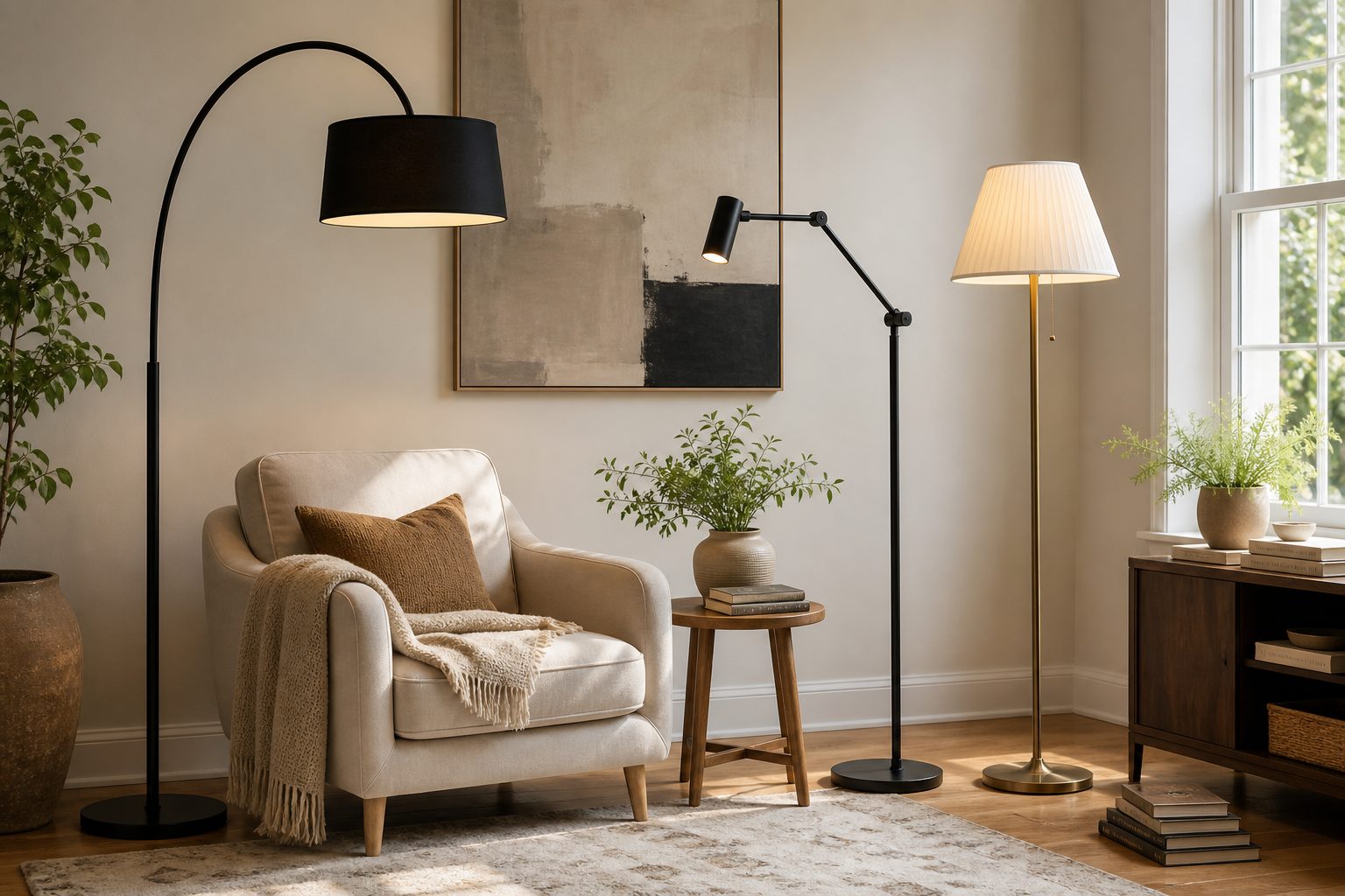 Comparison: Reading Floor Lamp Styles at a Glance