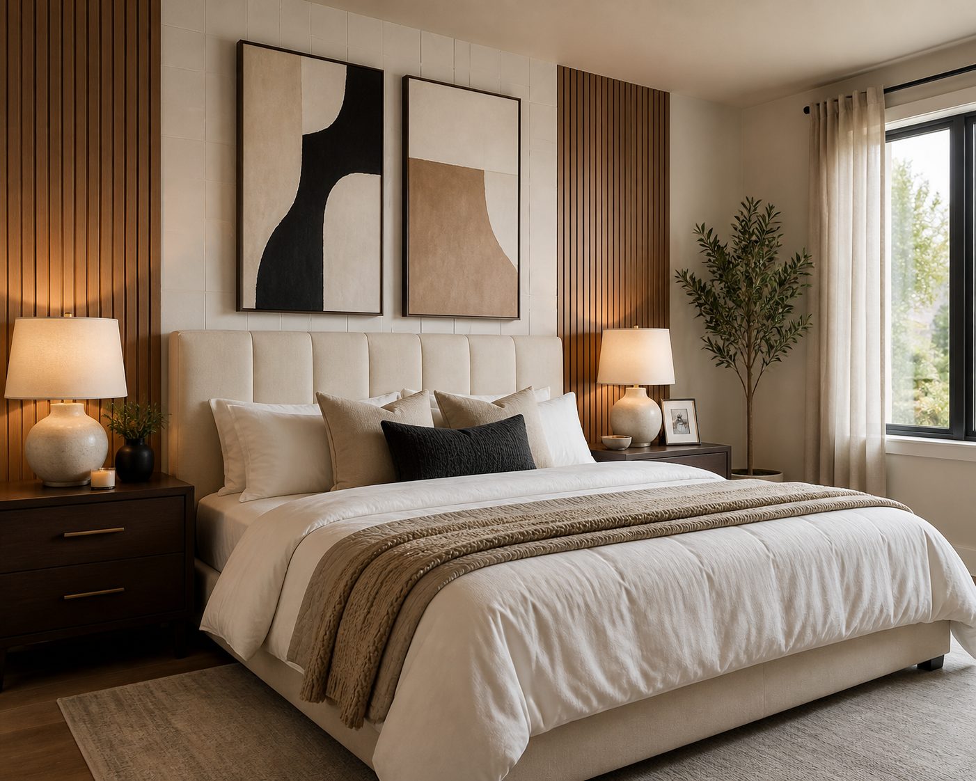 Create an Accent Wall Without Paint
