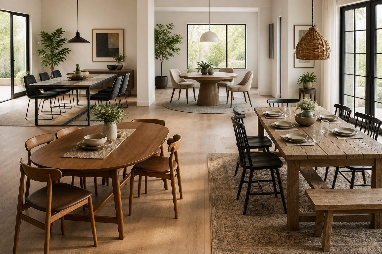 Dining Table Comparison: Popular Styles at a Glance