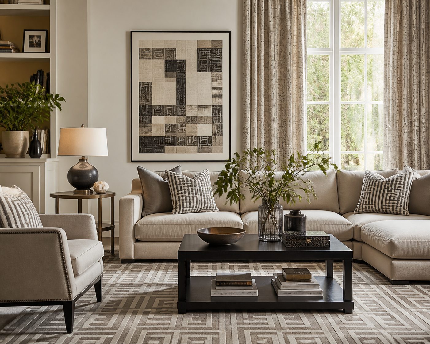 The Art of Repetition in Interior Design 7 Pattern and Print Repetition: Creating Visual Conversation