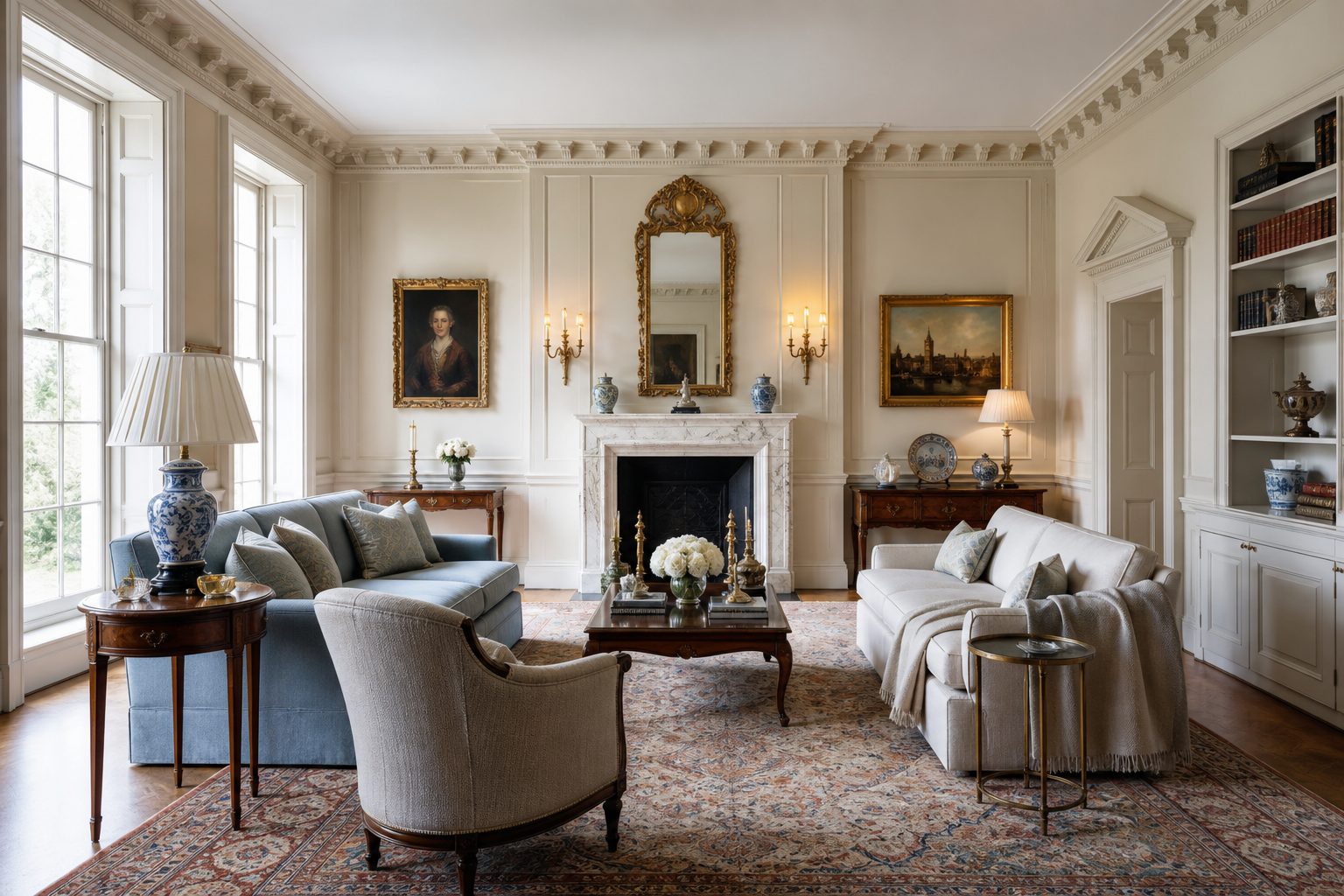 Georgian Interior Design: Mastering Elegance, History, and Modern Comfort 7 Signature Elements of Georgian Interior Design