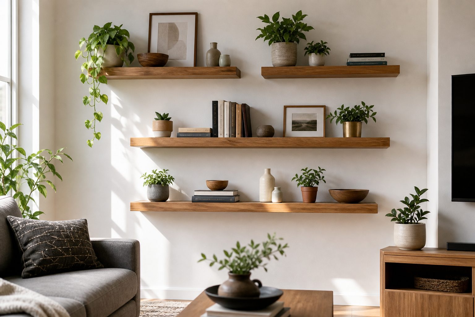 Why Choose Floating Wood Shelves? Benefits and Strategic Uses
