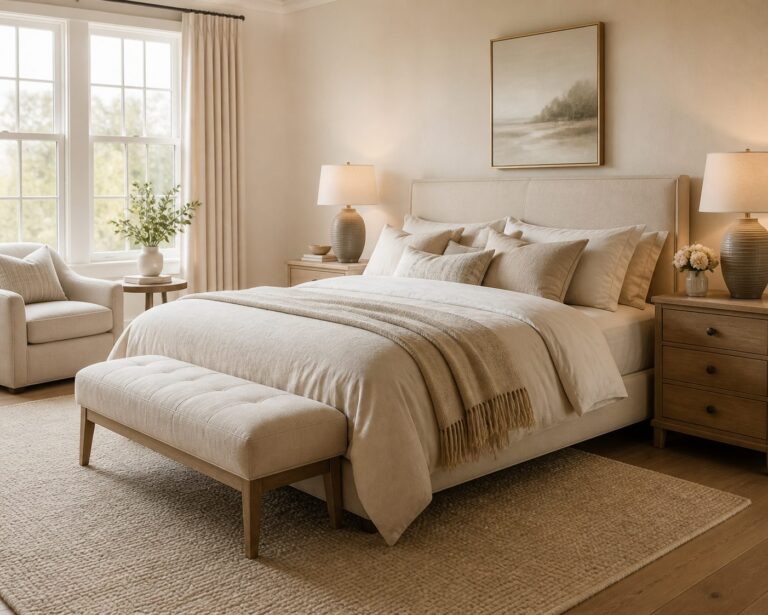 The Art of Creating a Cozy Neutral Bedroom: Your Guide to Timeless Serenity 7 The Art of Creating a Cozy Neutral Bedroom: Your Guide to Timeless Serenity