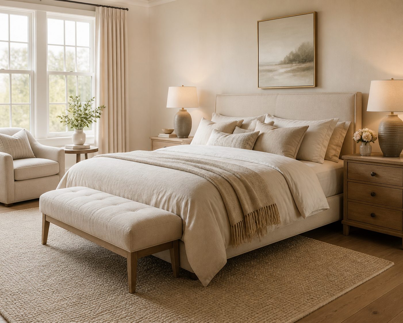 The Art of Creating a Cozy Neutral Bedroom: Your Guide to Timeless Serenity