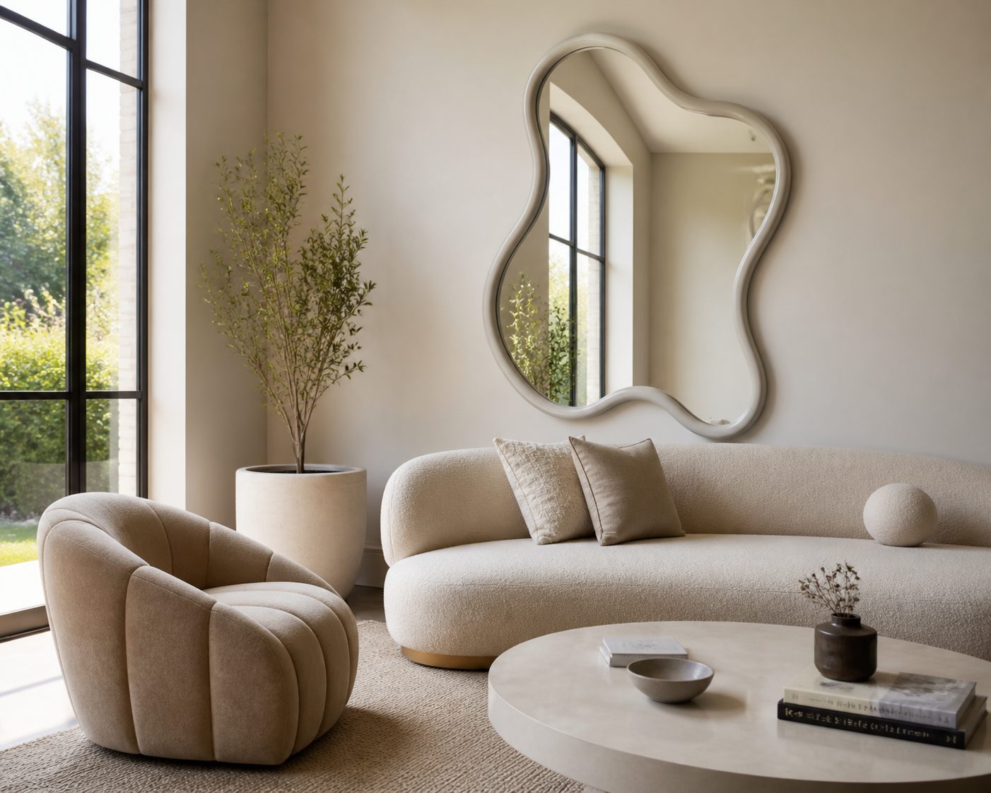 Squiggle Mirror: A Trendy Reflection of Style and Creativity