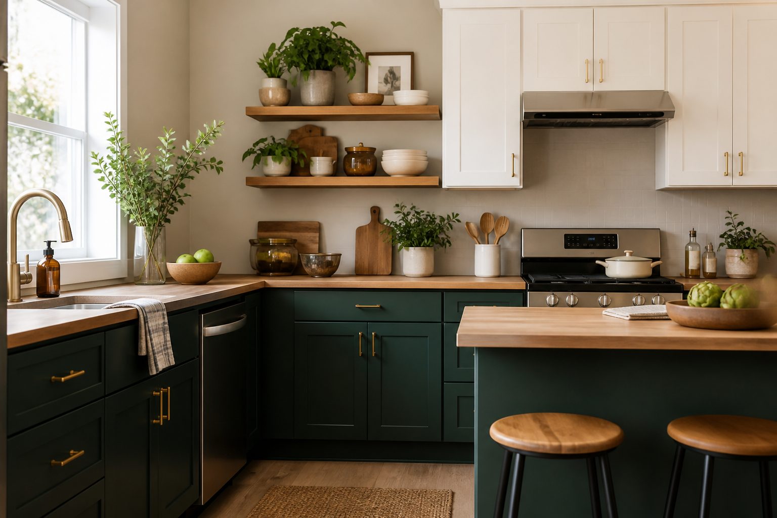 Affordable Kitchen Decor Ideas 2026: Style on a Budget 2 1. Refresh with Paint: The Ultimate Budget Transformation